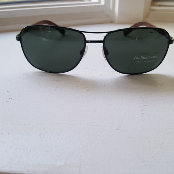 Polo Ralph Lauren Aviator Sunglasses - Picture 3 of 4